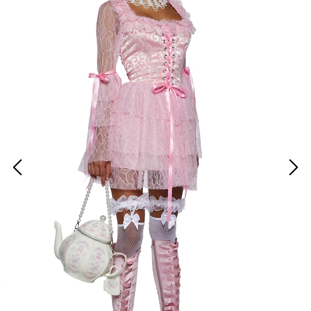 Dolls Kill “They’ll Eat Cake” Costume- Pink - Picture 6 of 6